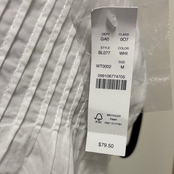 J. Crew White Sleeveless Blouse - Picture 3 of 5